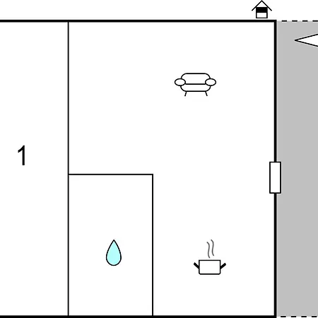 1 Bedroom In *